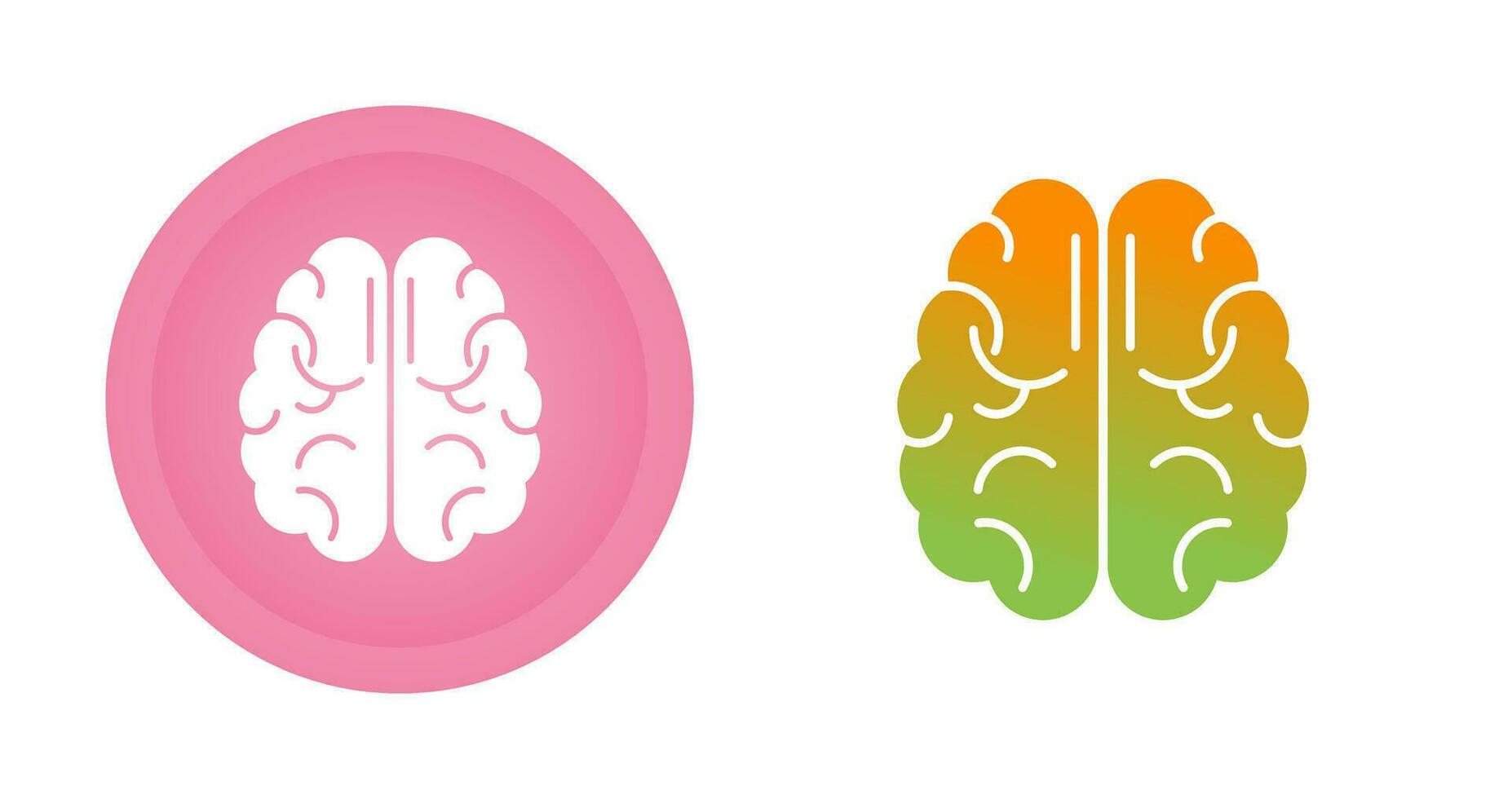 icono de vector de cerebro