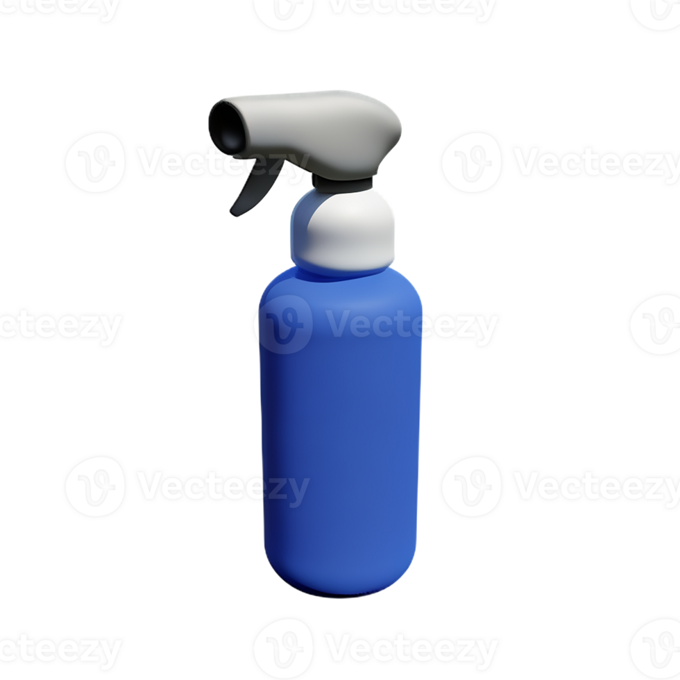 spray 3d rendering icon illustration png