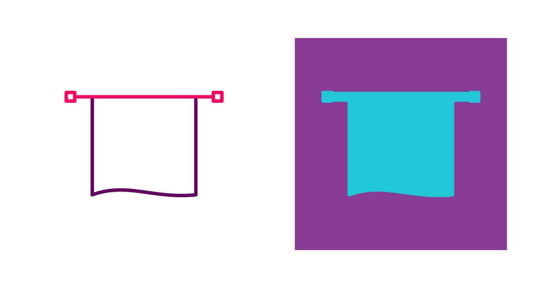 Towel Dryer Vector Icon