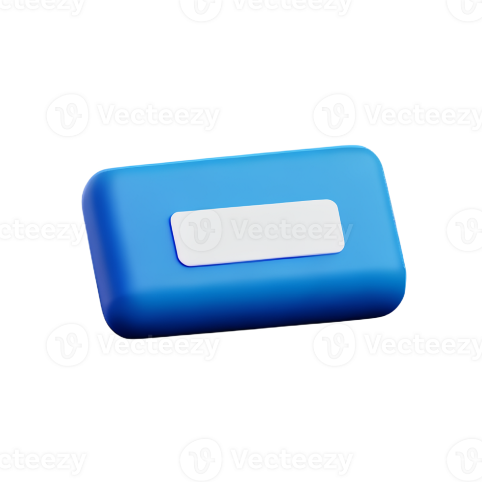 soap 3d rendering icon illustration png