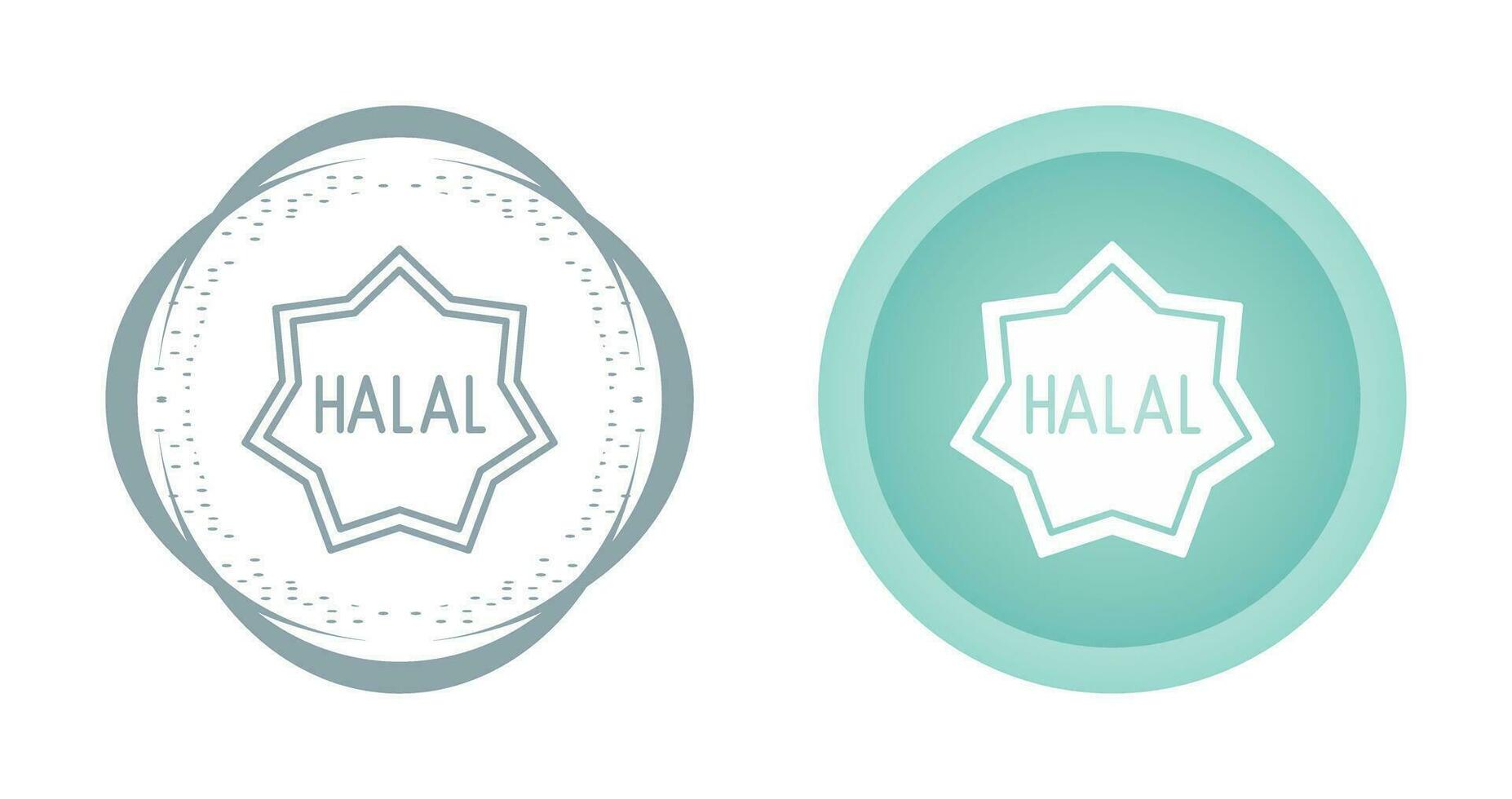 Halal Vector Icon