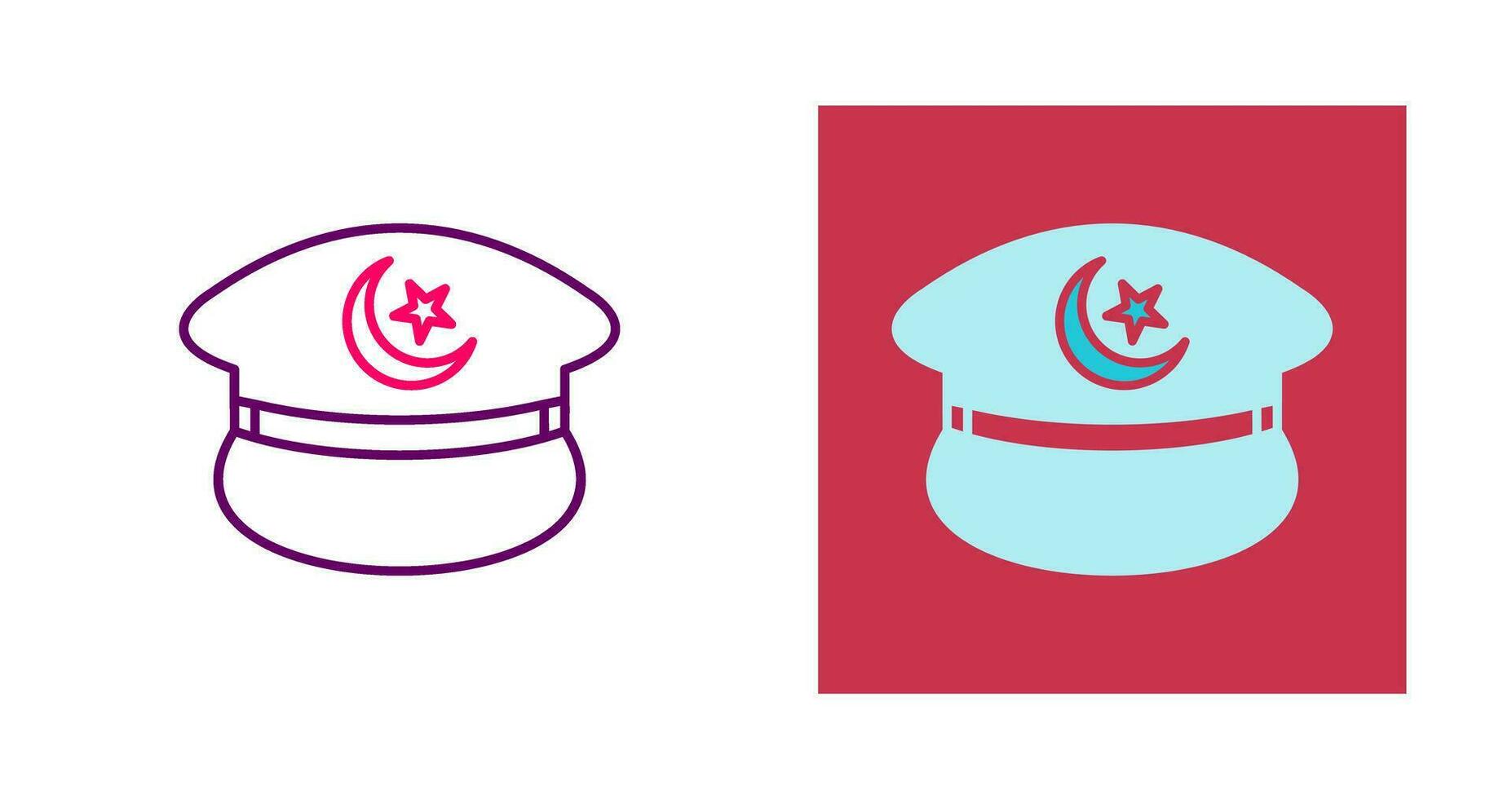 Military Hat Vector Icon