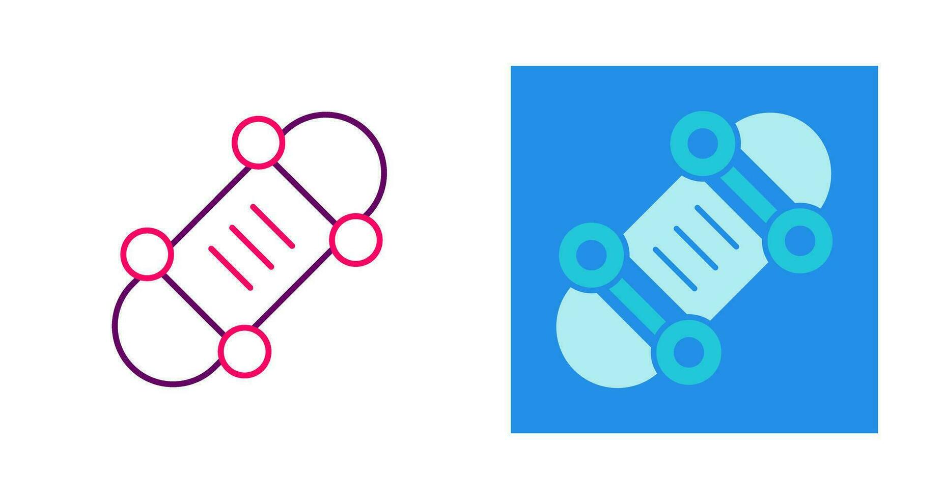 Skateboard Vector Icon