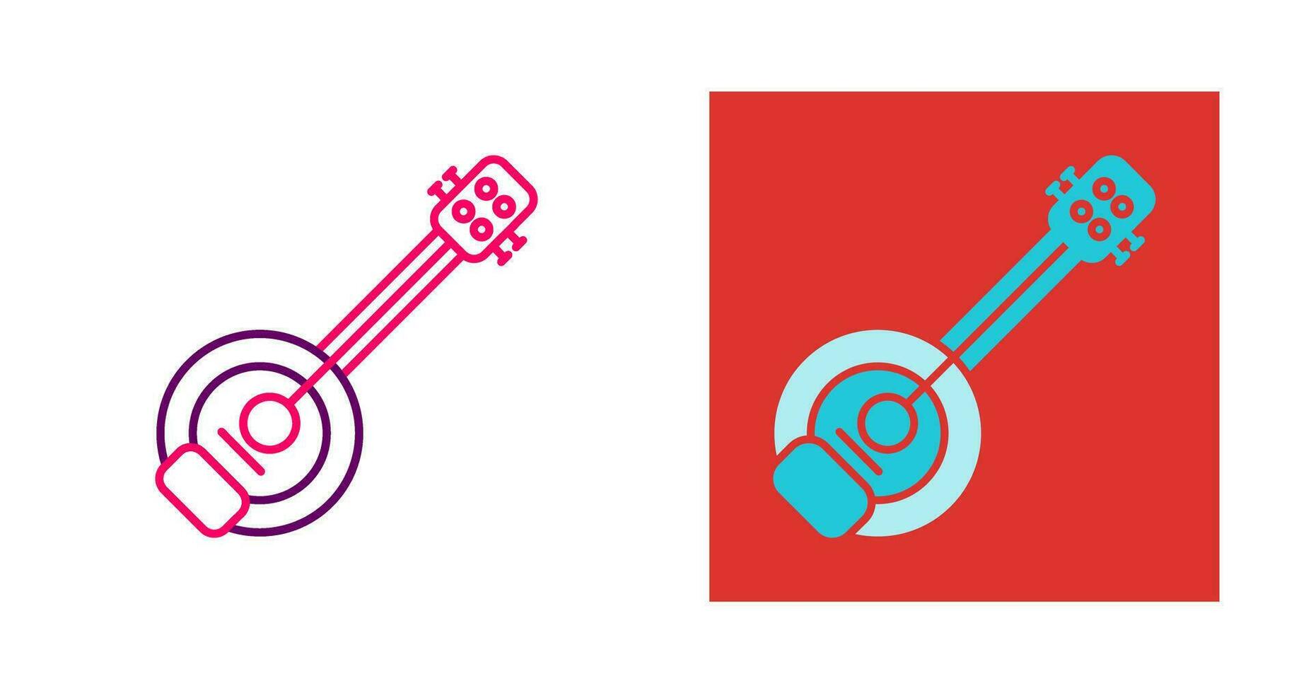Mandolin Vector Icon