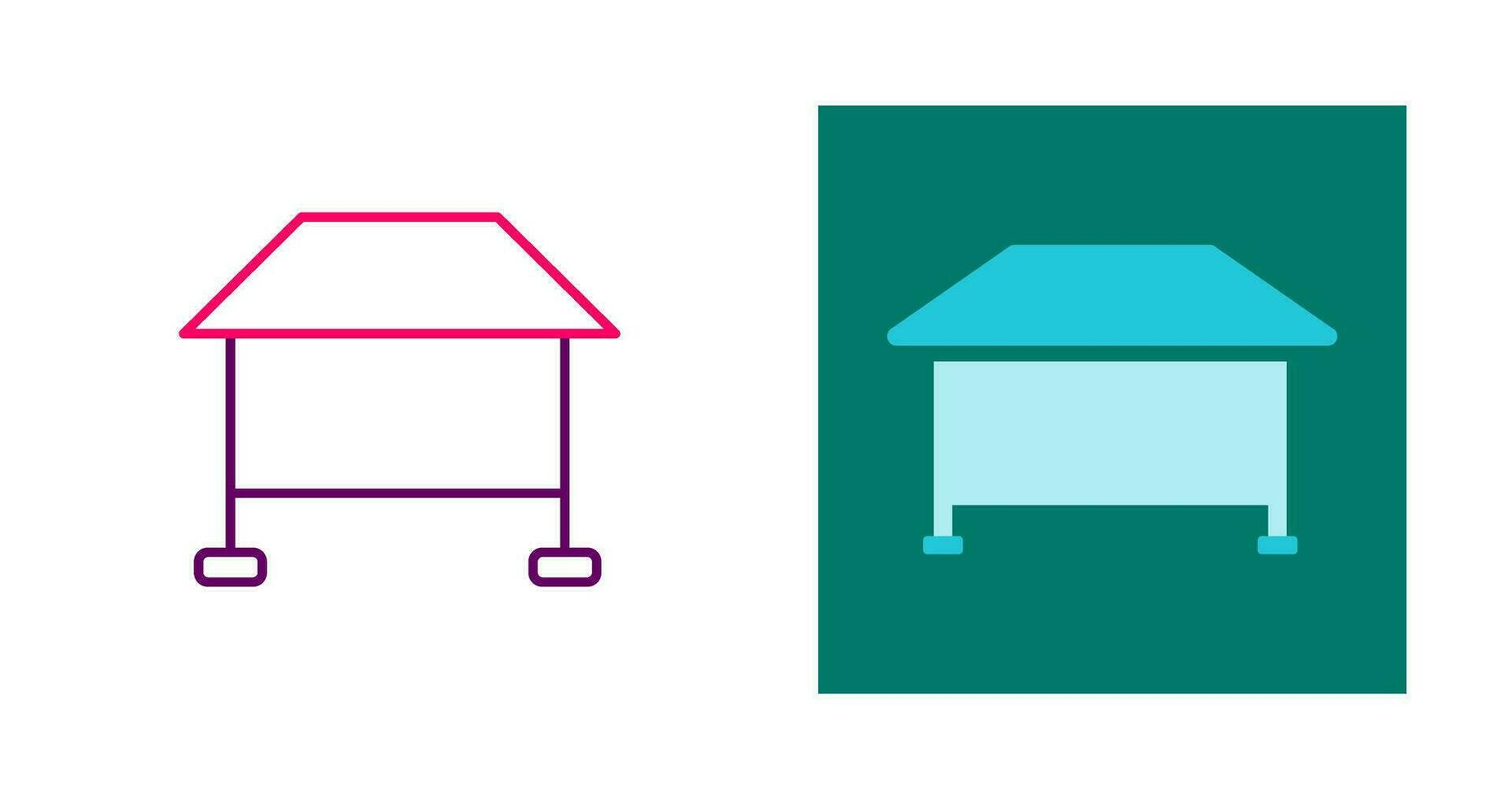 Conference Table Vector Icon