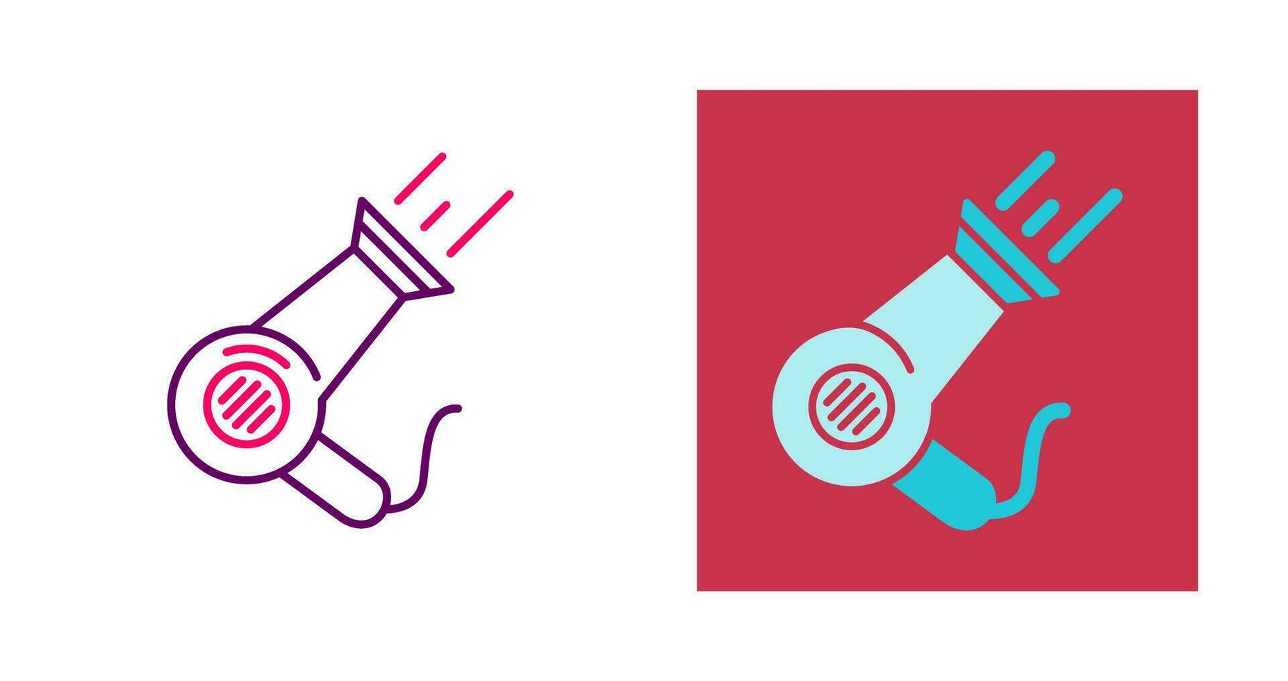 Hair Dryer Vector Icon