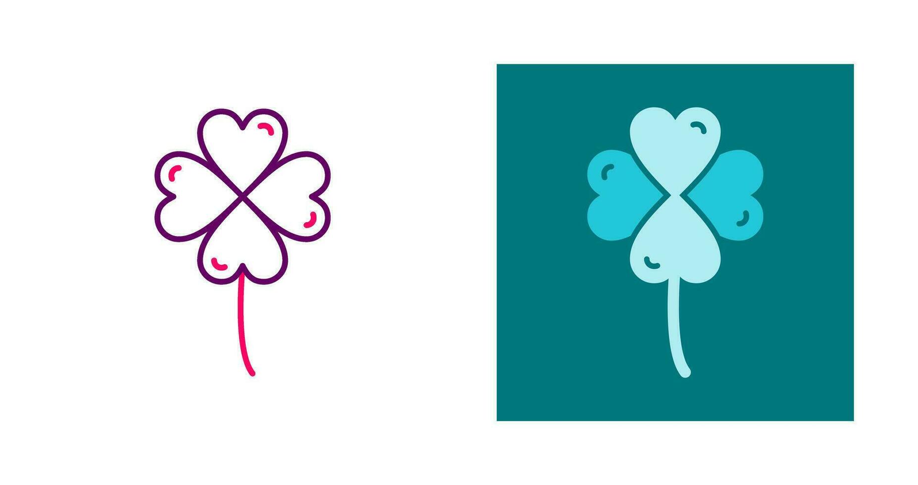 Clover Vector Icon