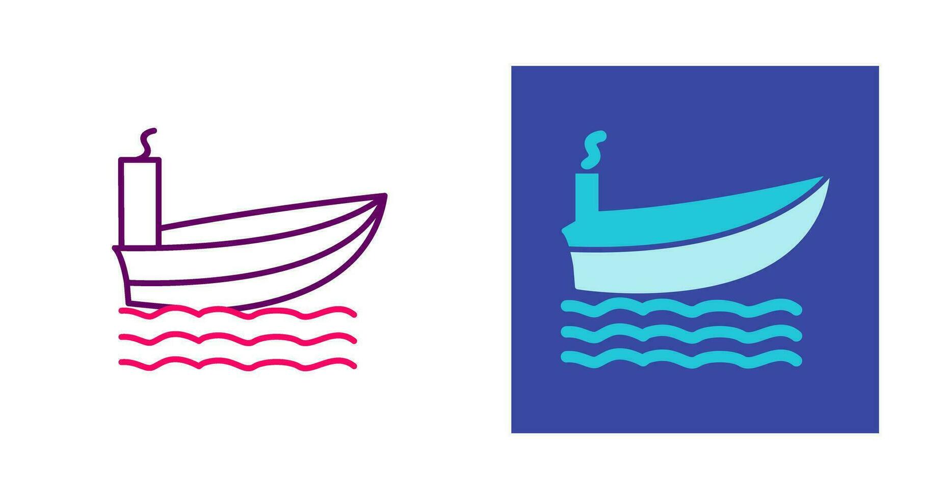 Steamship Vector Icon
