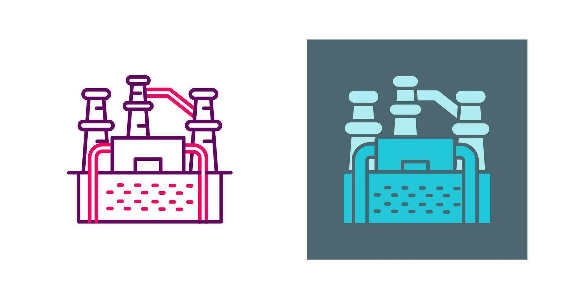 Geothermal Energy Vector Icon