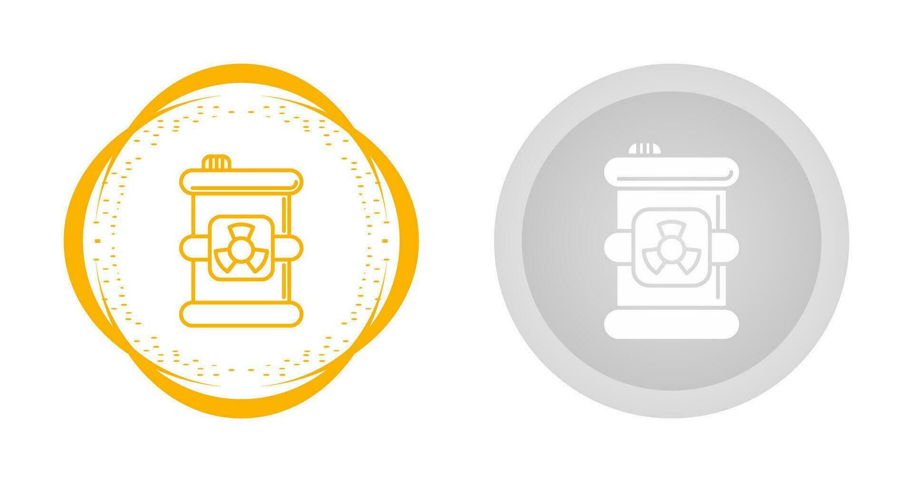 Toxic Waste Vector Icon