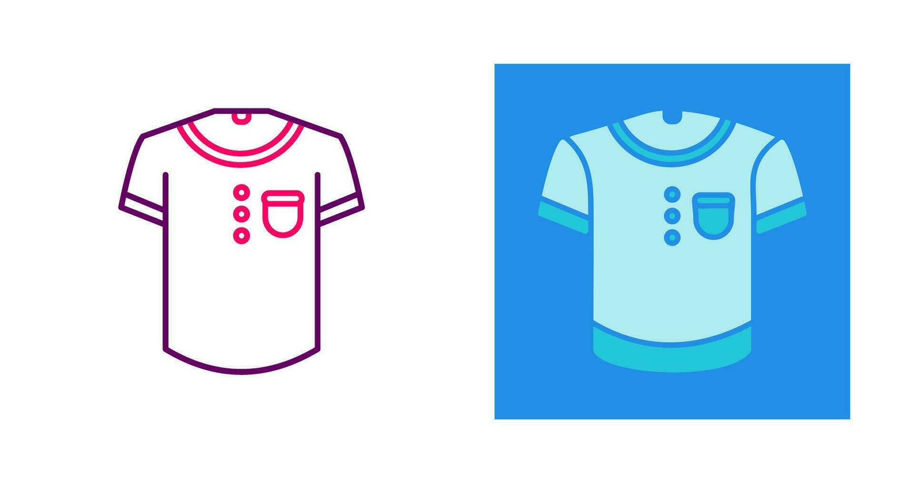 T Shirt Vector Icon