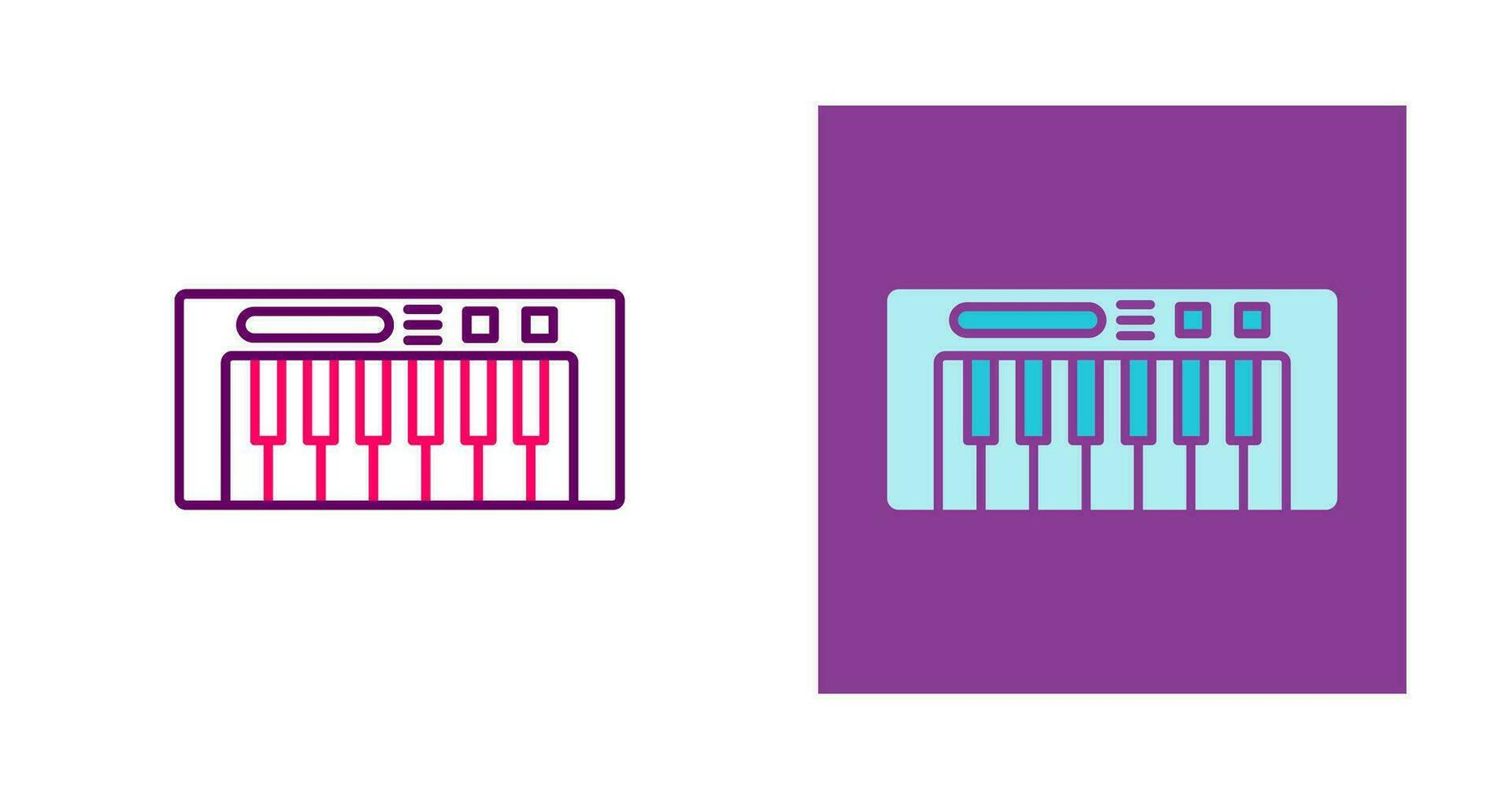 Piano Vector Icon