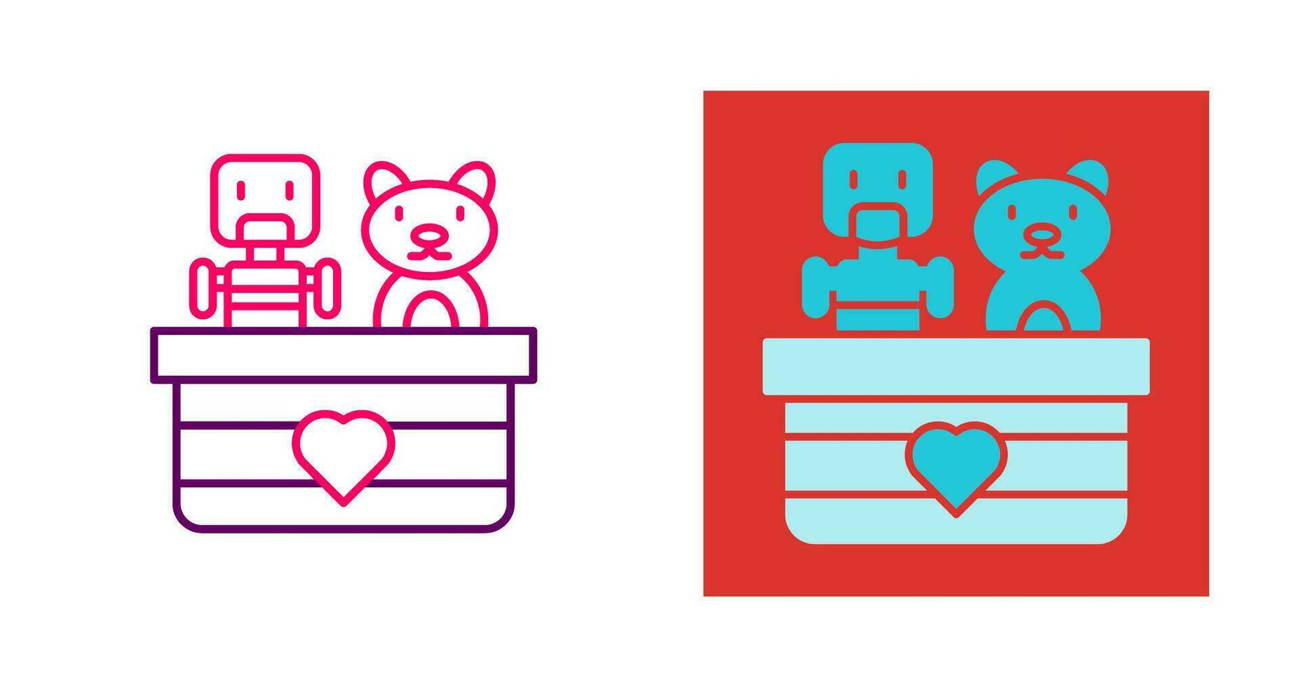 Toy Donate Vector Icon