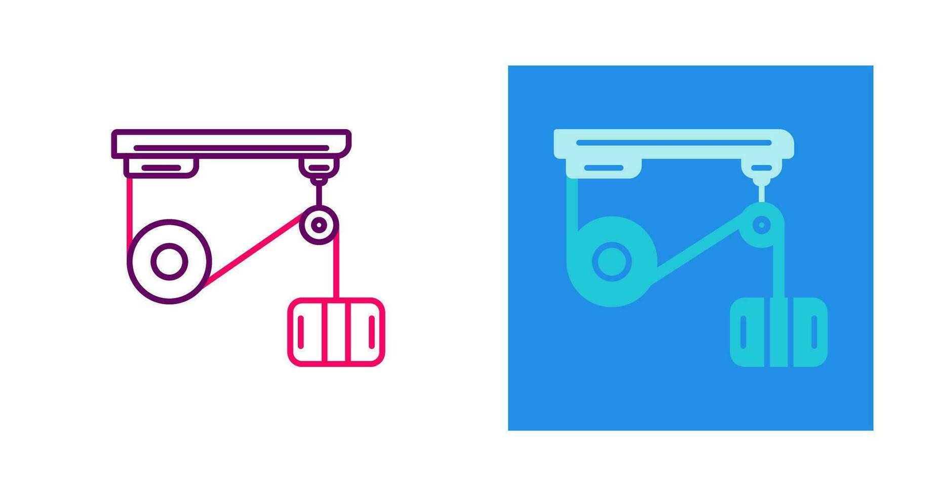 Pulley Vector Icon