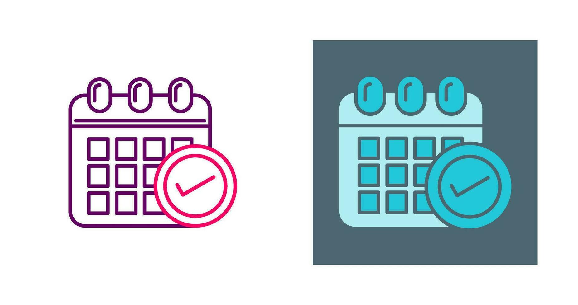 Schedule Vector Icon