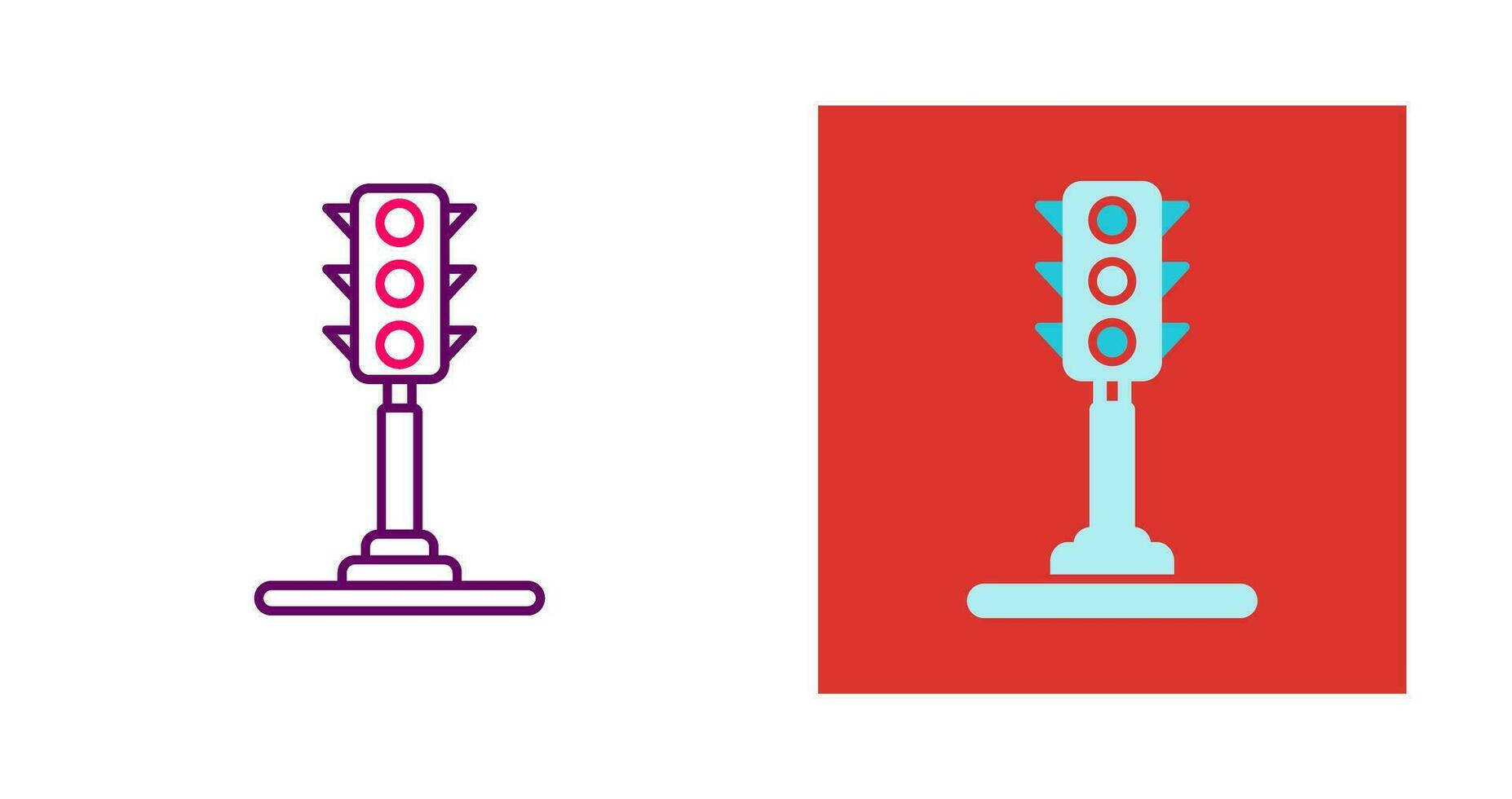 Traffic Light Vector Icon