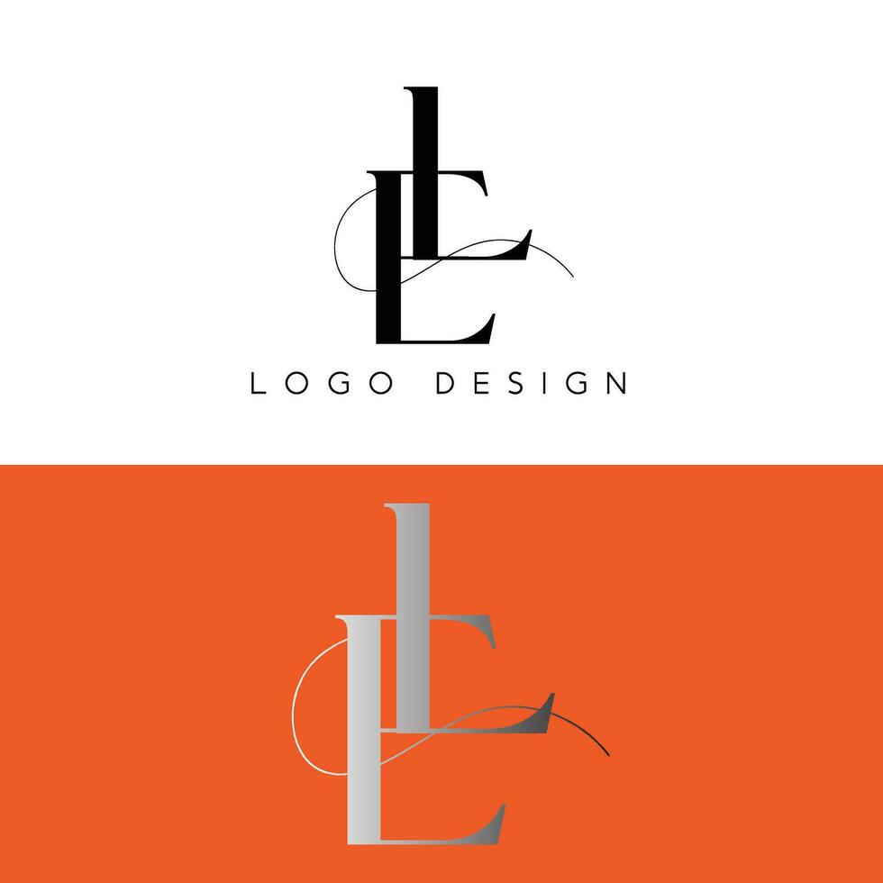 EL initial logo vector