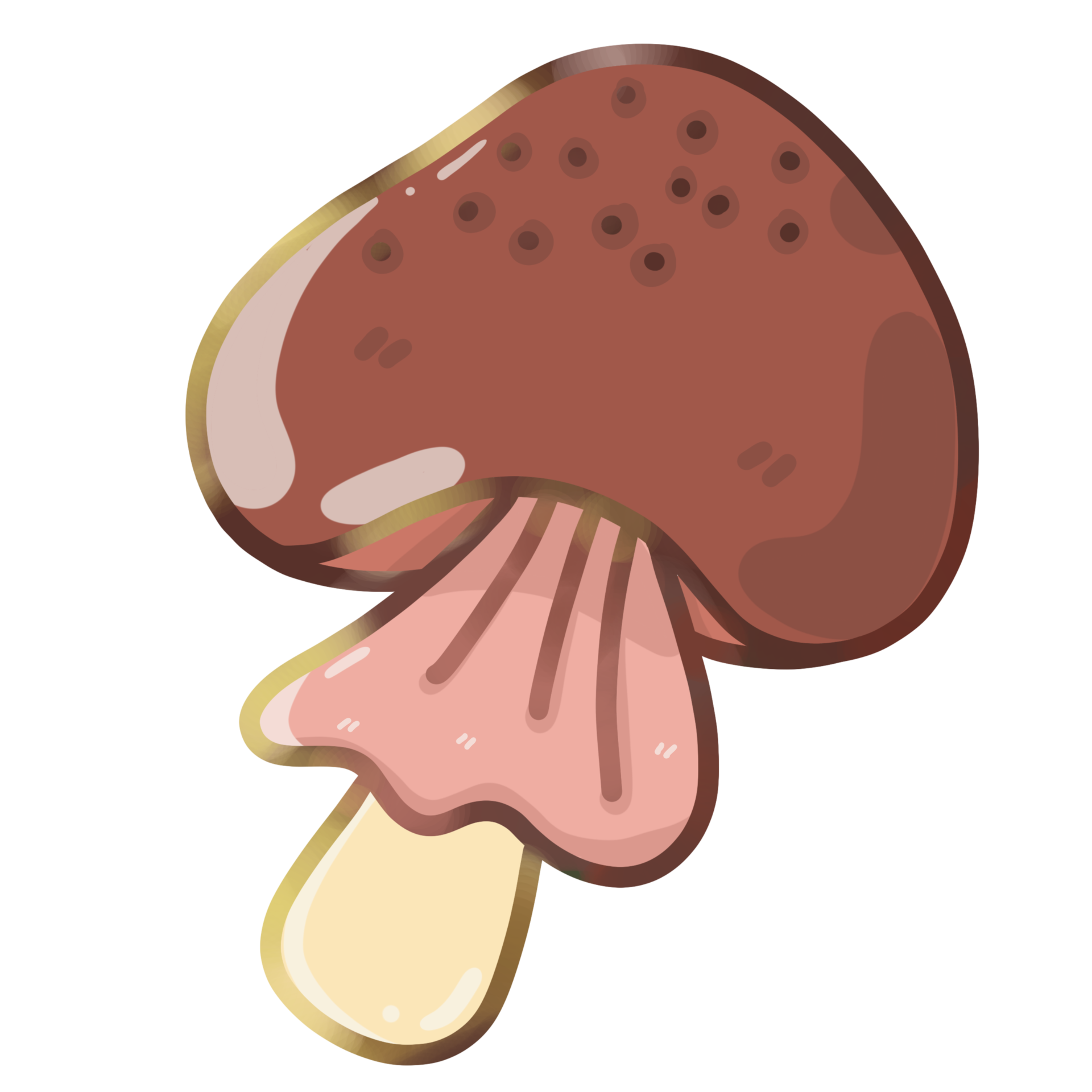 Mushroom Cartoon Illustration 28860669 PNG