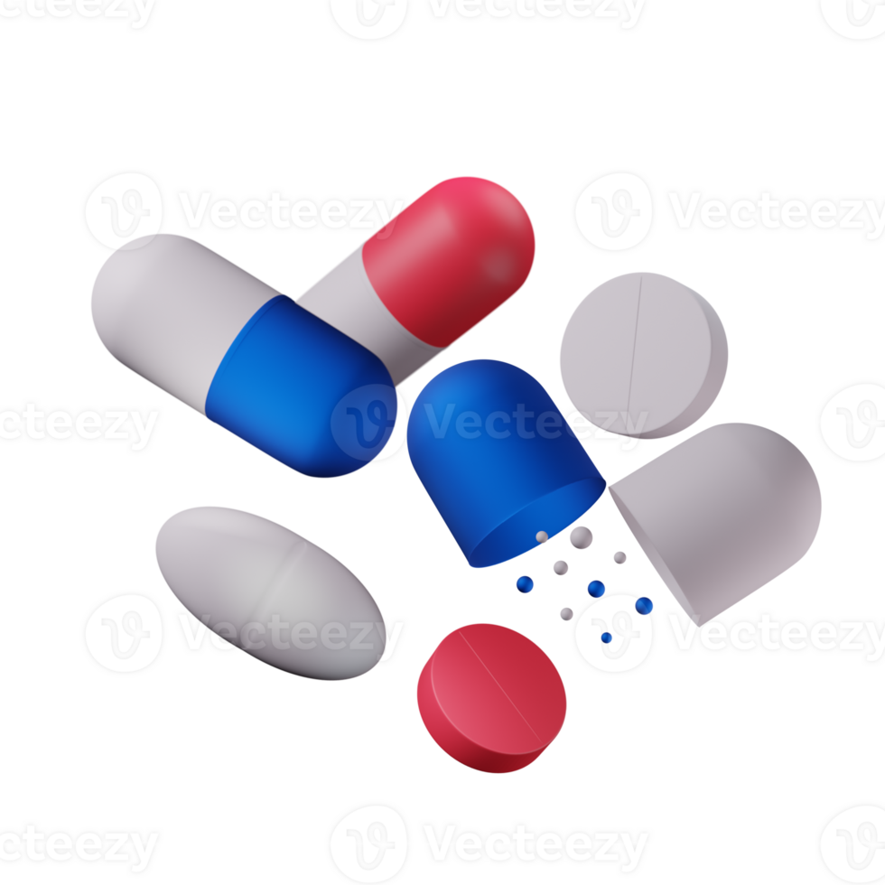 Drug Medical 3D Icon png