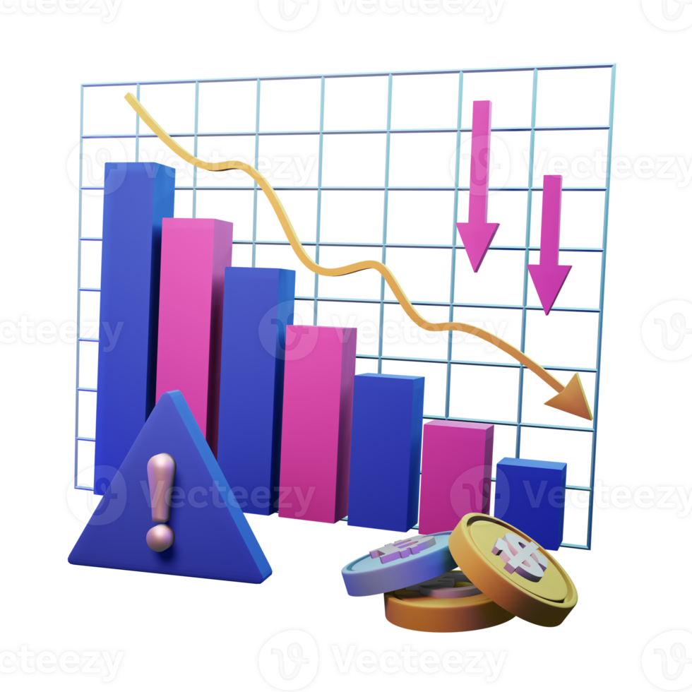 kris Diagram 3d ikon för företag png