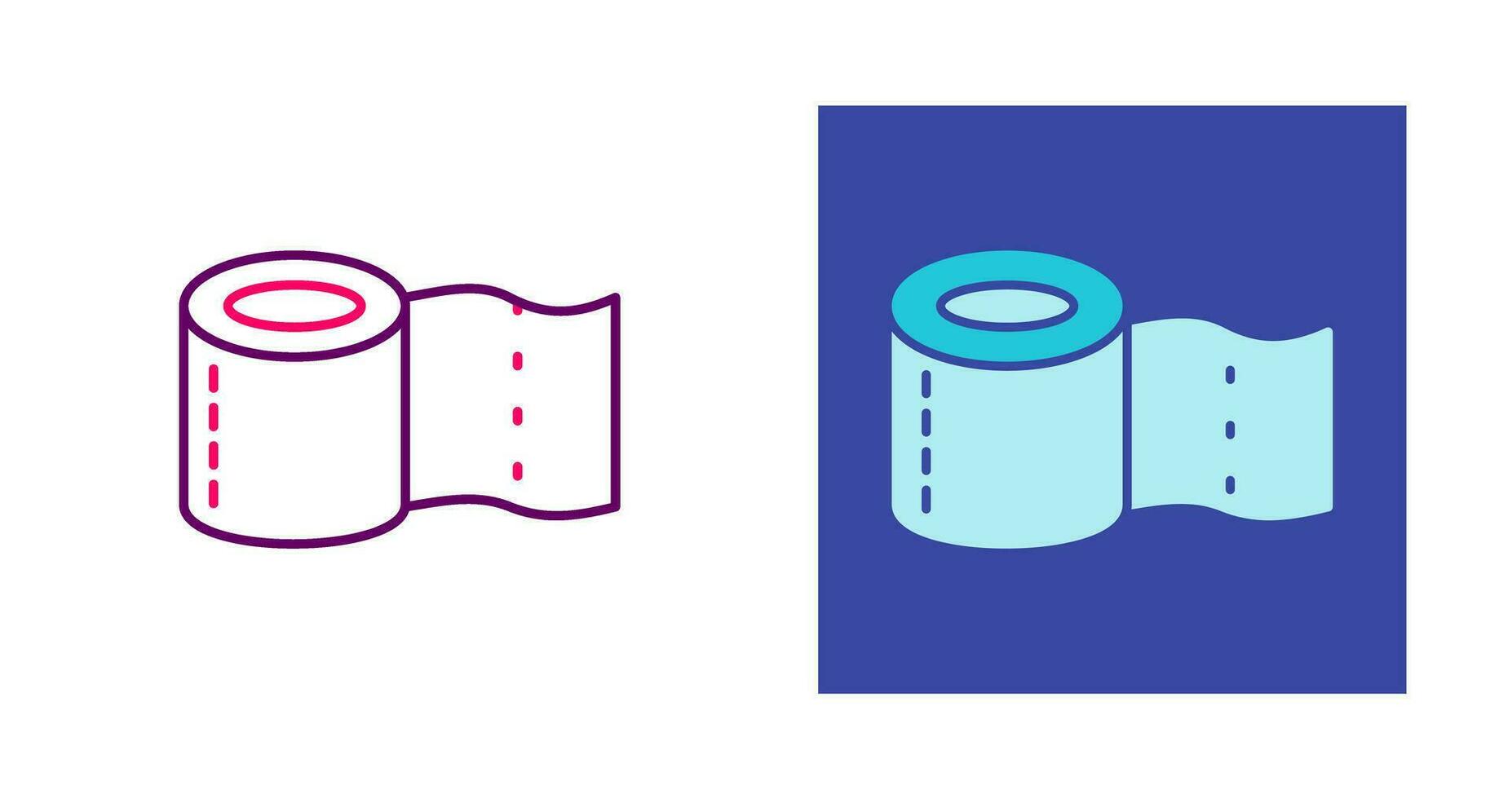 Toilet Paper Vector Icon