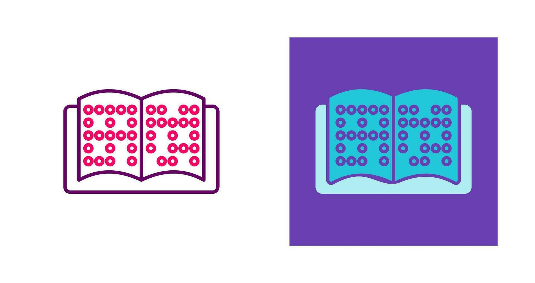 Braille Vector Icon