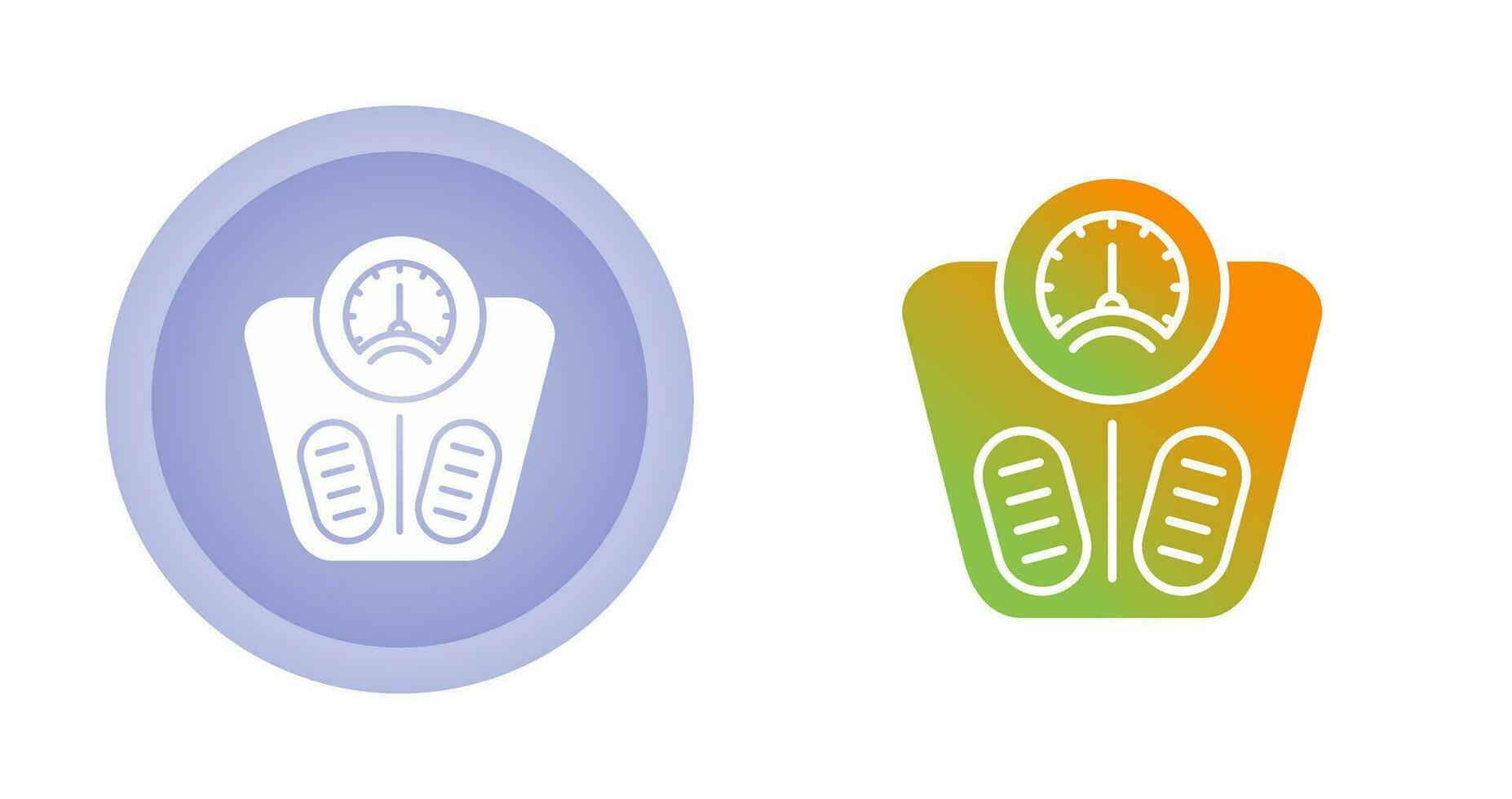 Weight Scale Vector Icon