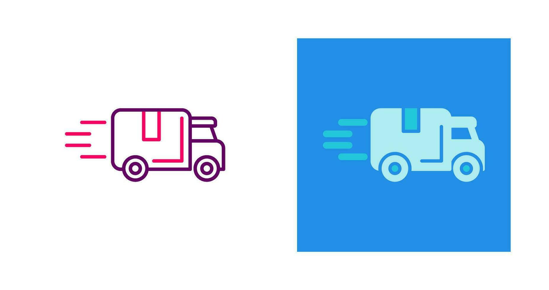 Delivery Truck Vector Icon