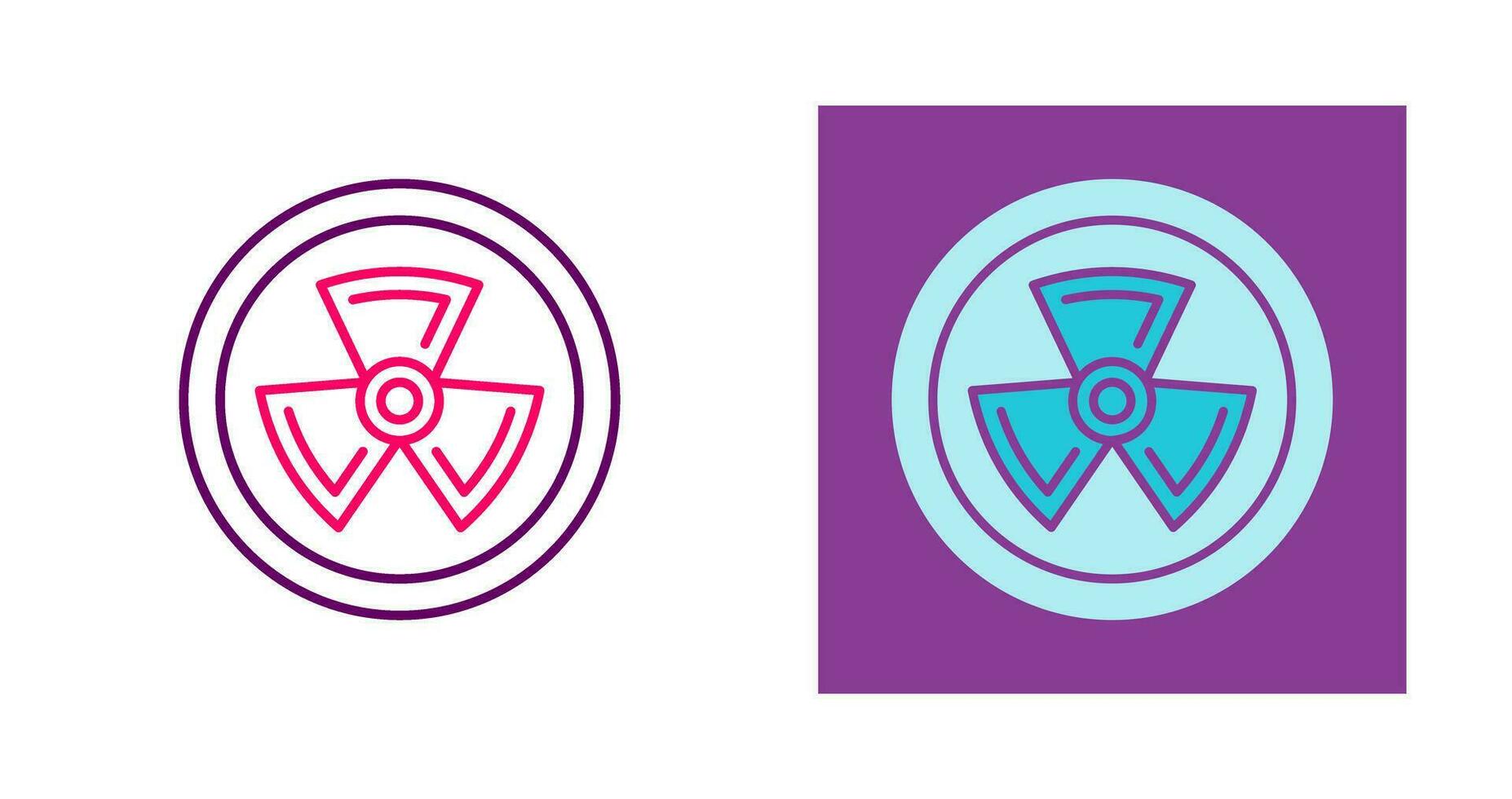 Radiation Vector Icon