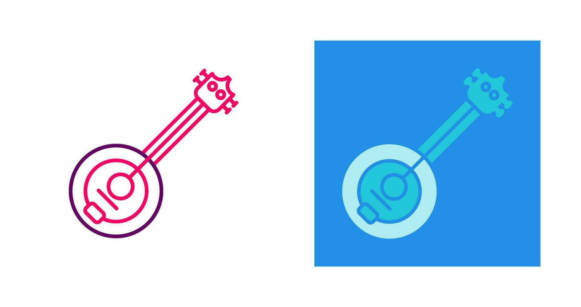 Banjo Vector Icon