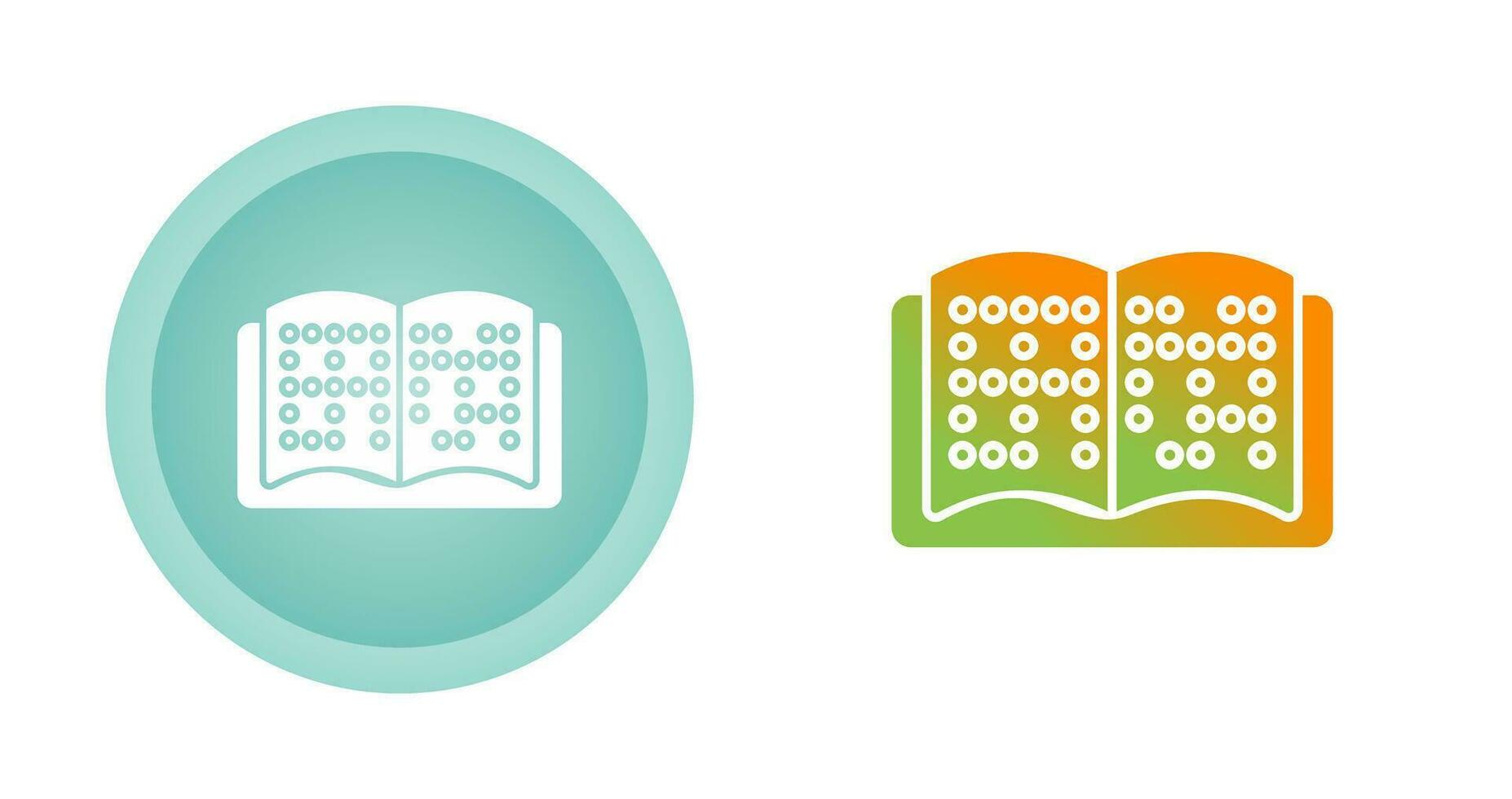 Braille Vector Icon