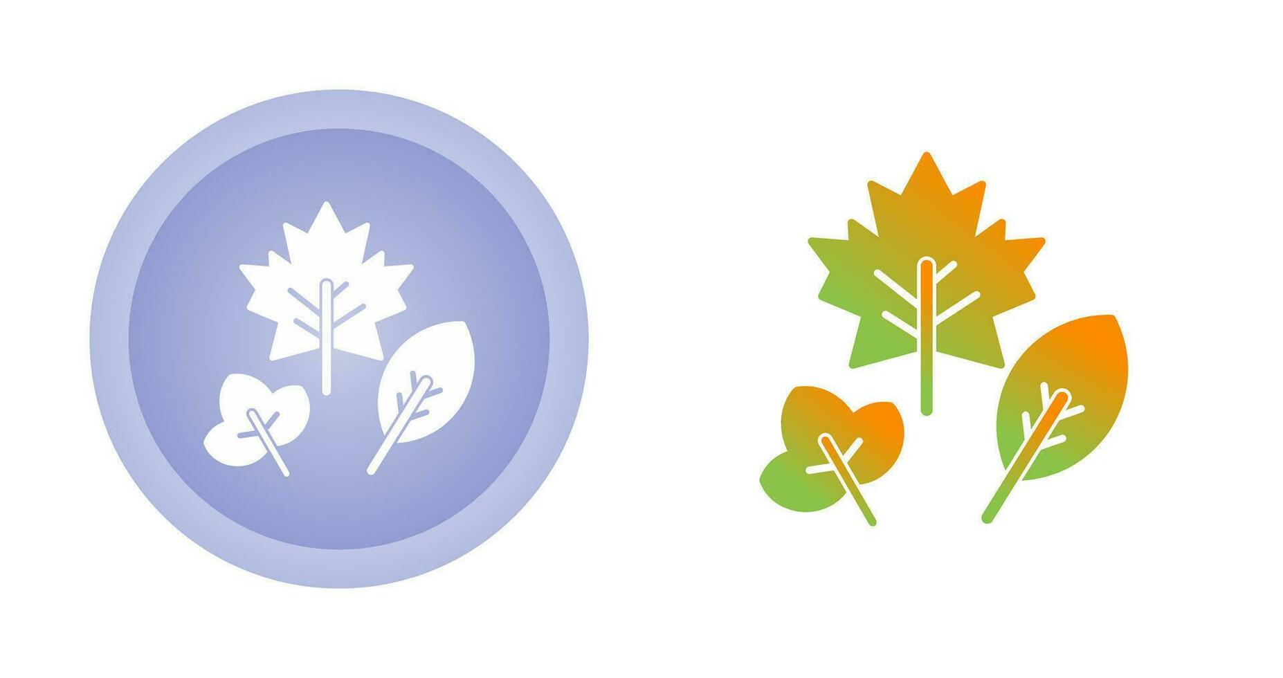 Autumn Leaf Vector Icon