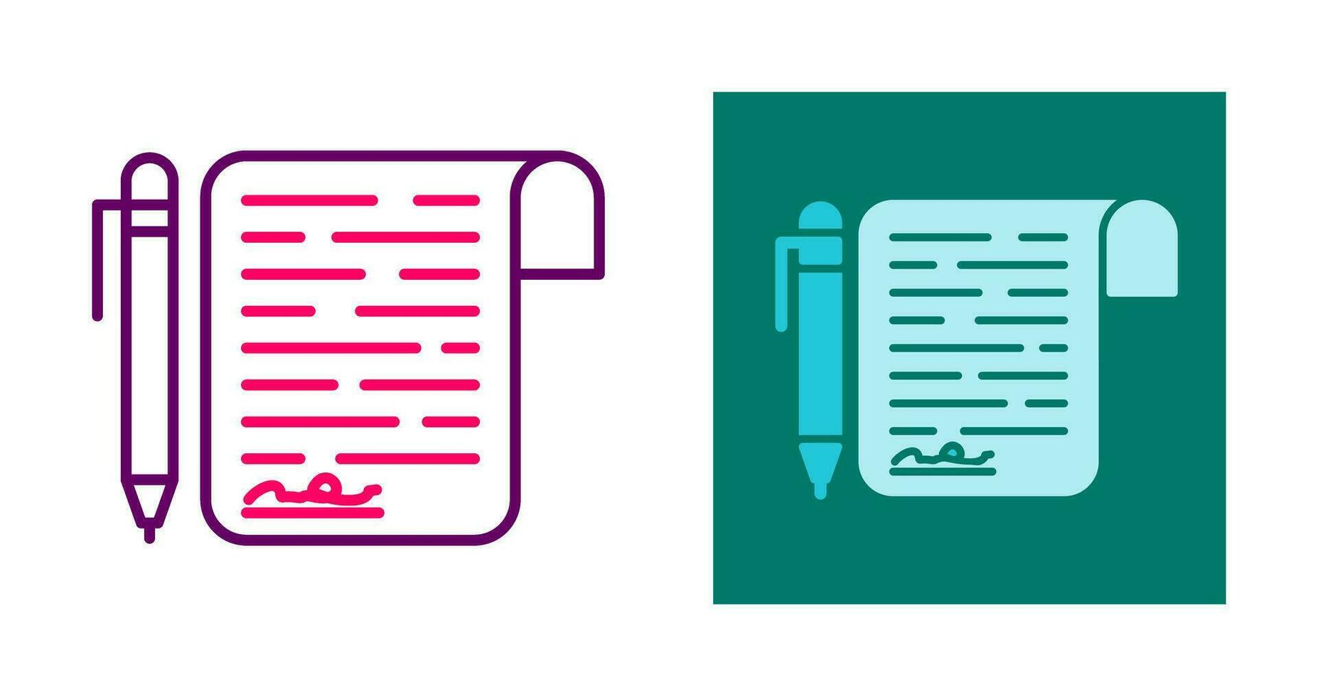 Agreement Vector Icon