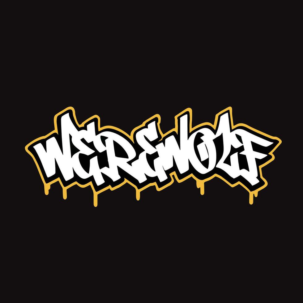 graffiti vector tagging letter word text street art mural hand draw