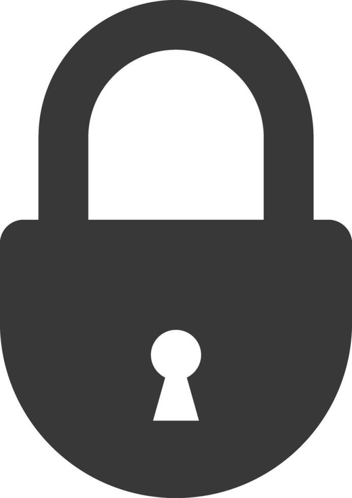 close padlock icon. locked lock . Security symbol for your web site design, logo, app. safety protection vector