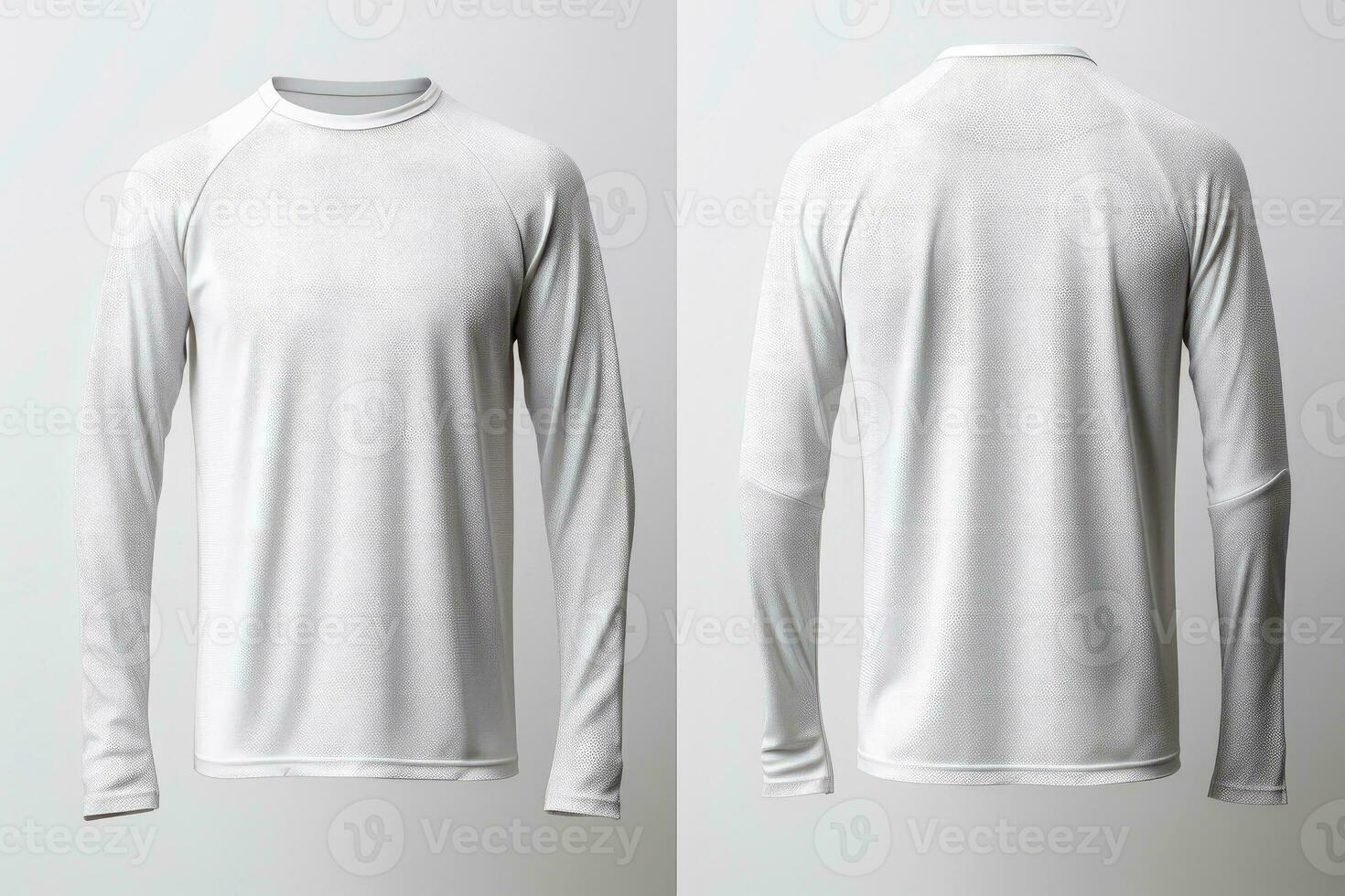 Mockup sports football team uniforms white shirt, Generative AI illustration photo