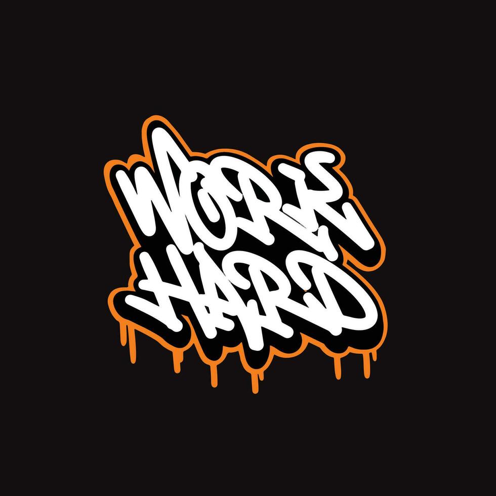 graffiti vector tagging letter word text street art mural hand draw