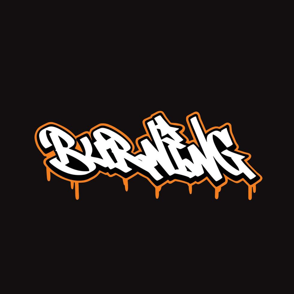 graffiti vector tagging letter word text street art mural hand draw