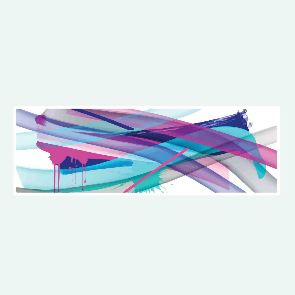 wall painting abstract mural street art packaging color splash background vector