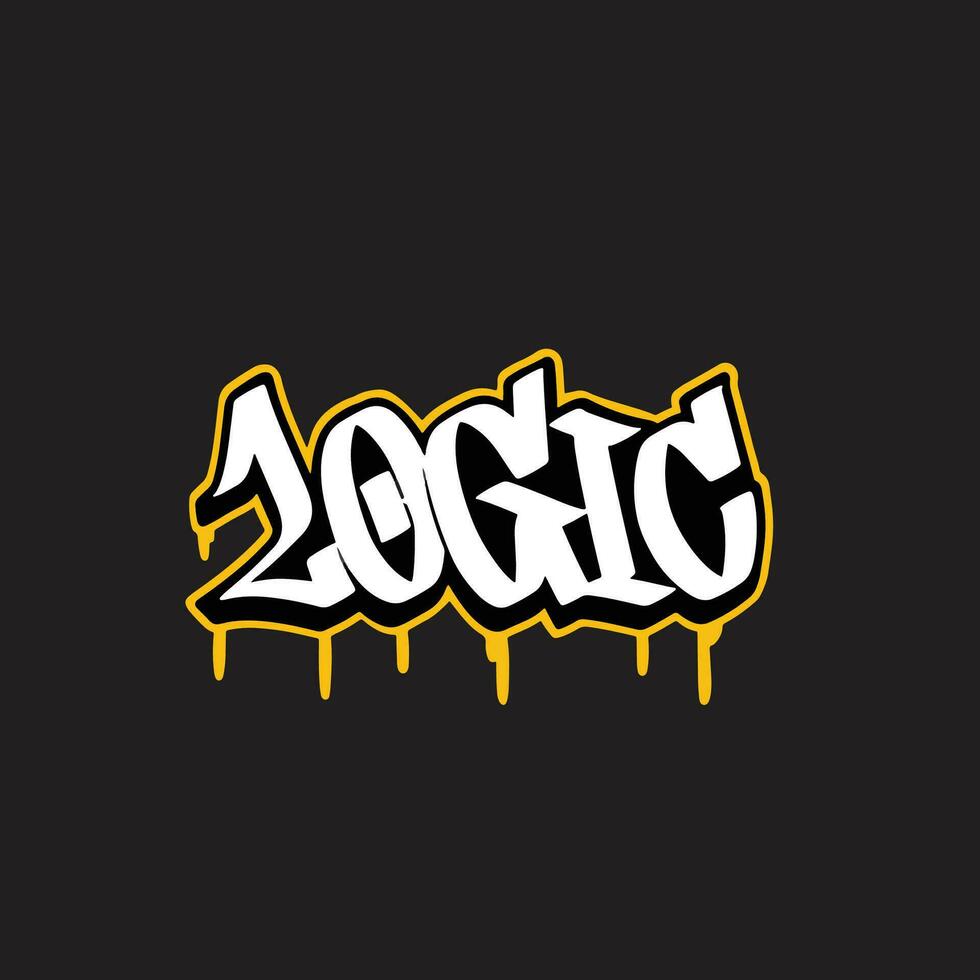 graffiti vector tagging letter word text street art mural hand draw