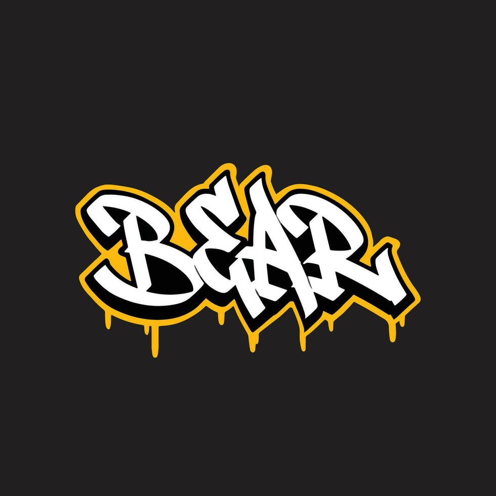 graffiti vector tagging letter word text street art mural hand draw