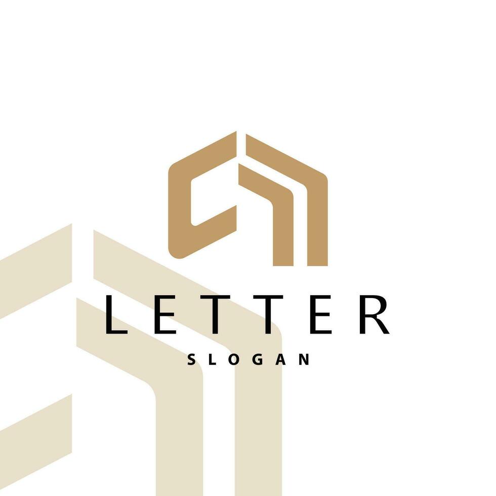 Minimal Initial CM Letter Logo, Modern And Luxury Icon Vector Template Element