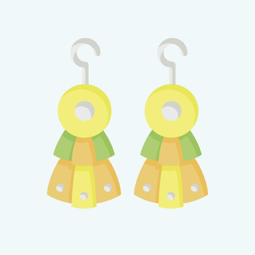 Icon Pabrik Earnings. related to Indigenous People symbol. flat style. simple design editable. simple illustration vector
