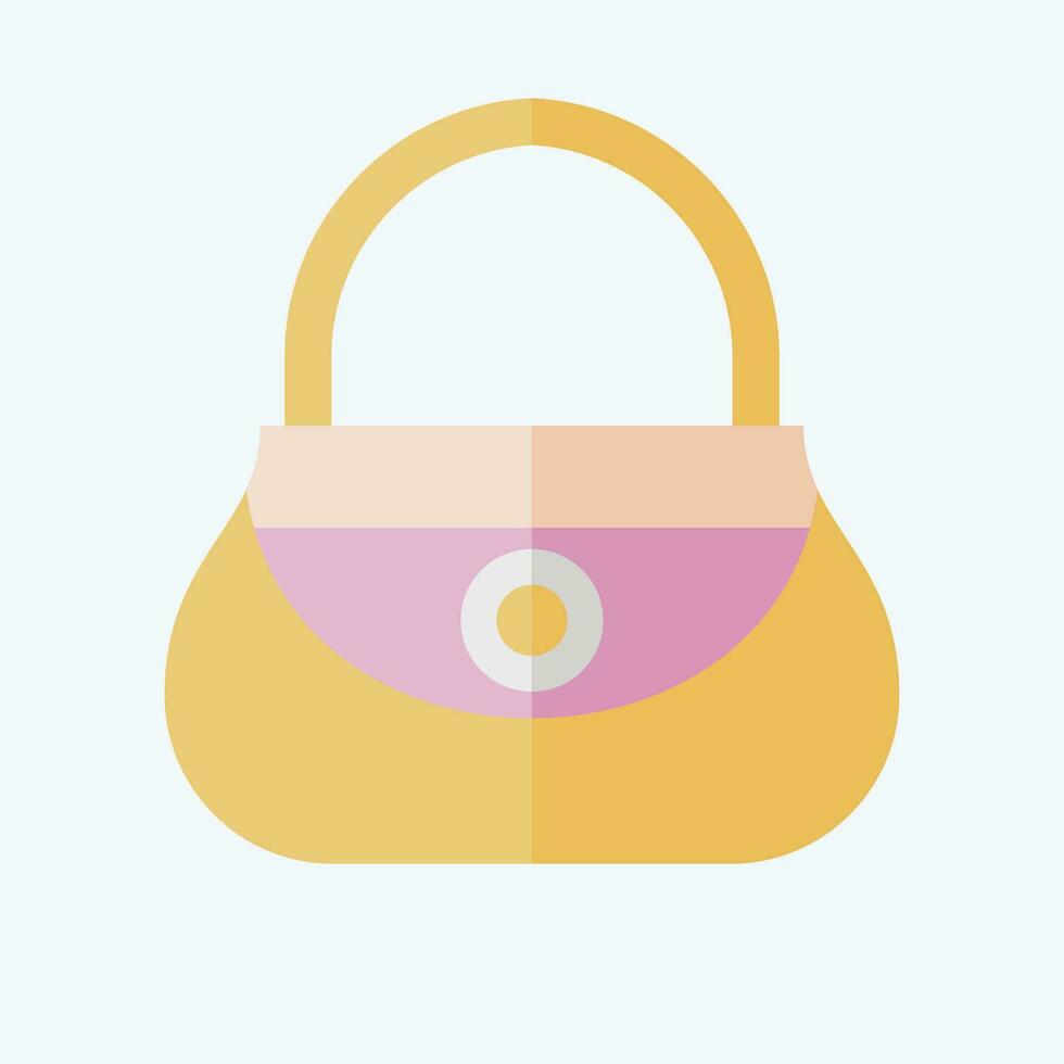 icono bolsa. relacionado a indígena personas símbolo. plano estilo. sencillo diseño editable. sencillo ilustración vector