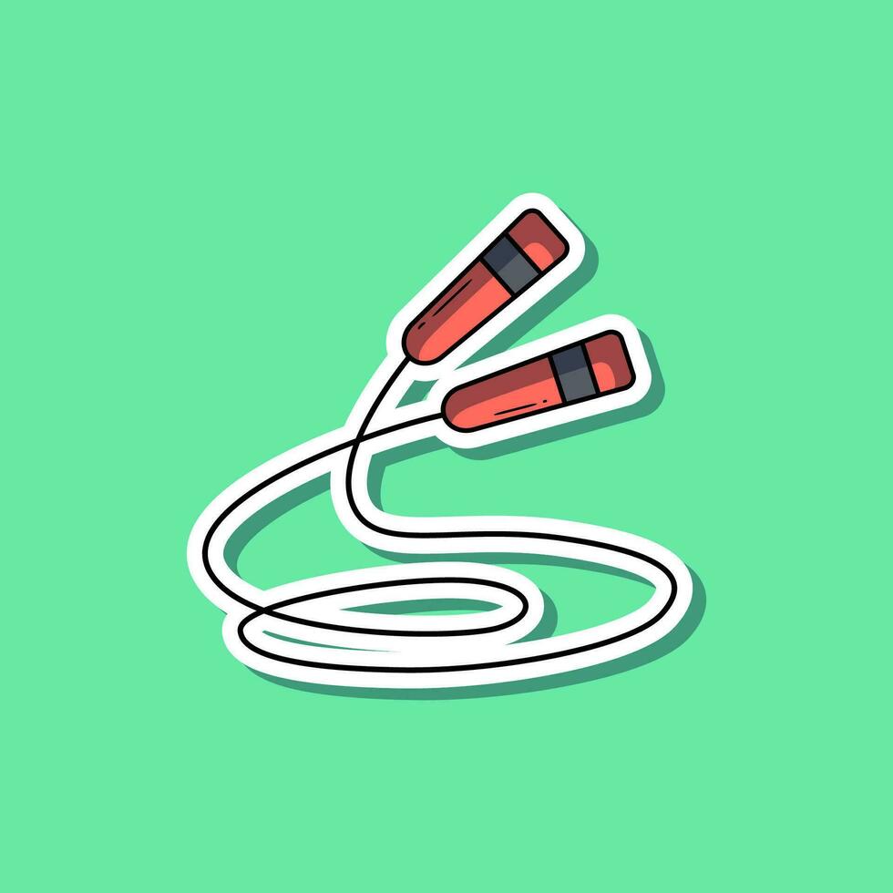 Gym element cartoon, vector illustration sticker. Vector eps 10