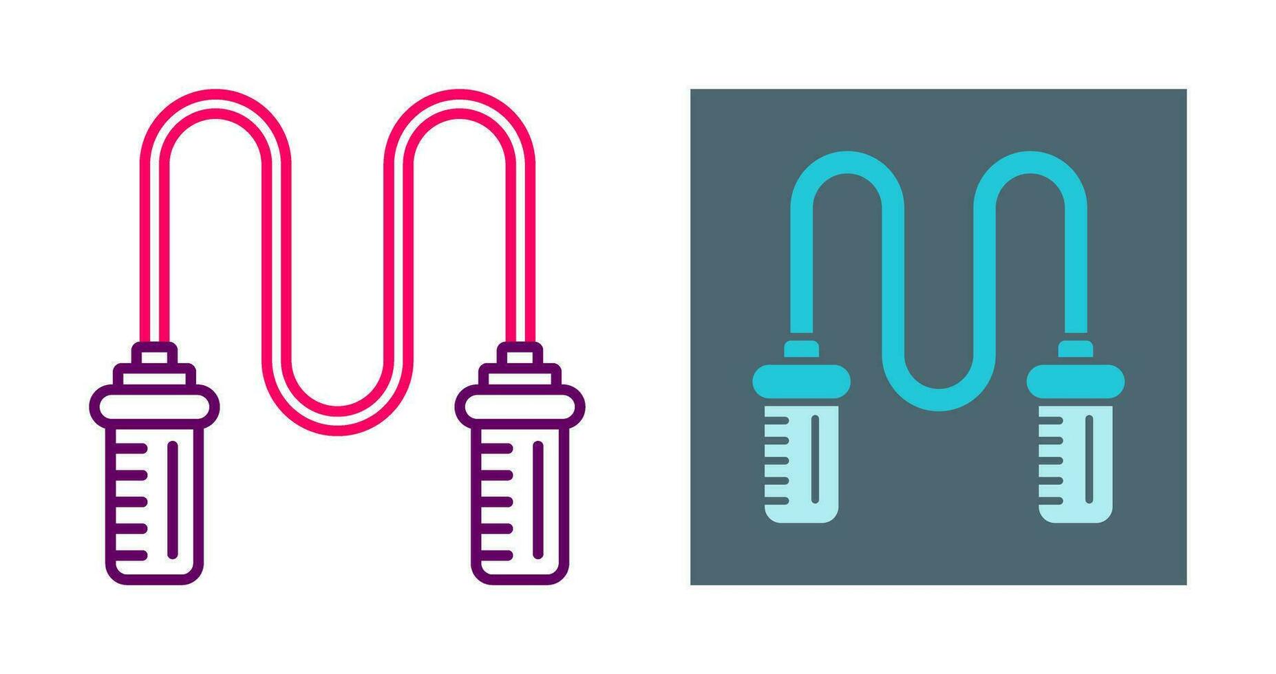 Jumping Rope Vector Icon