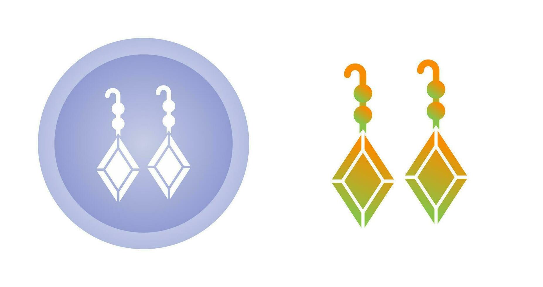 Earrings Vector Icon