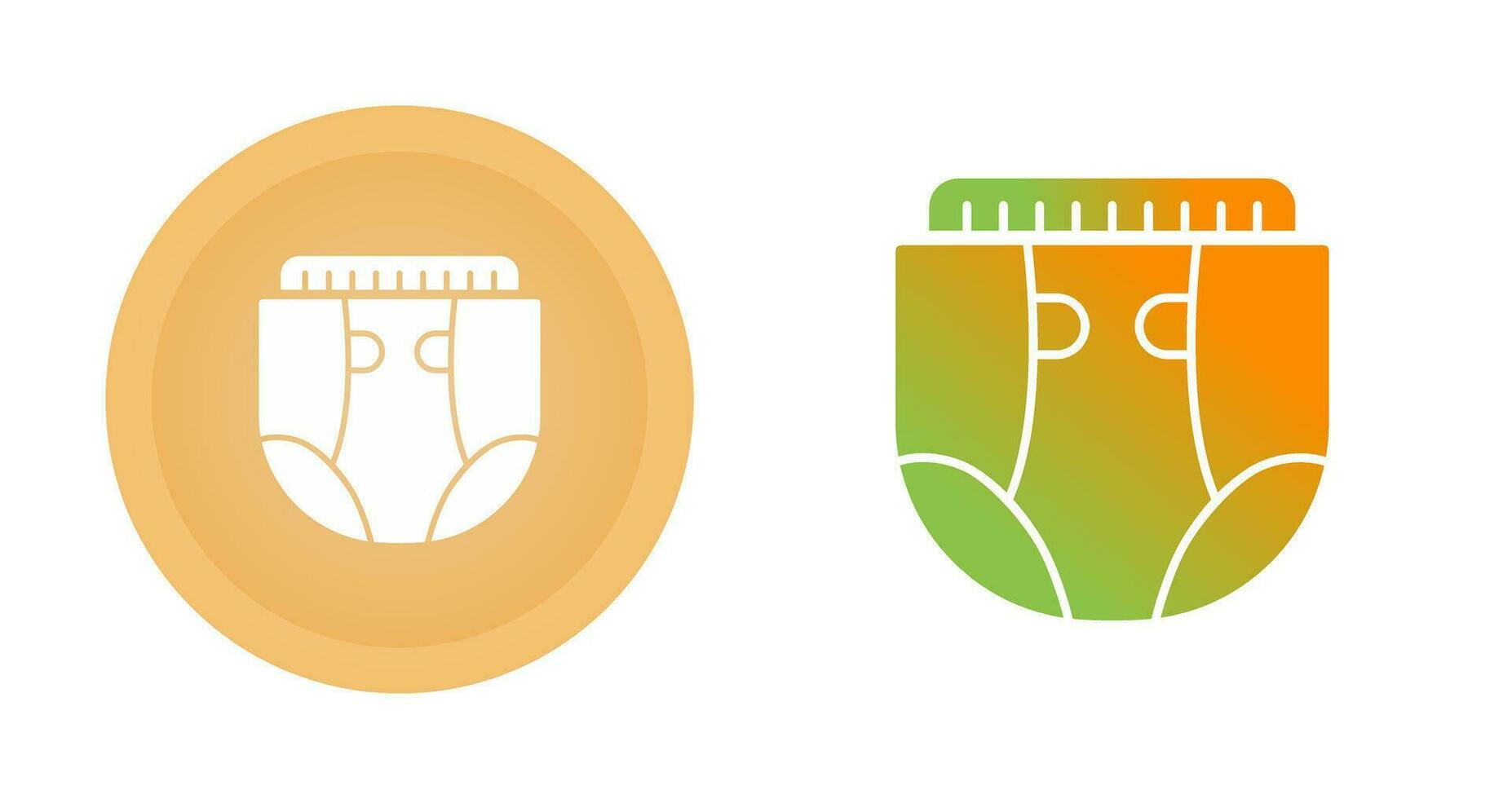 Diaper Vector Icon