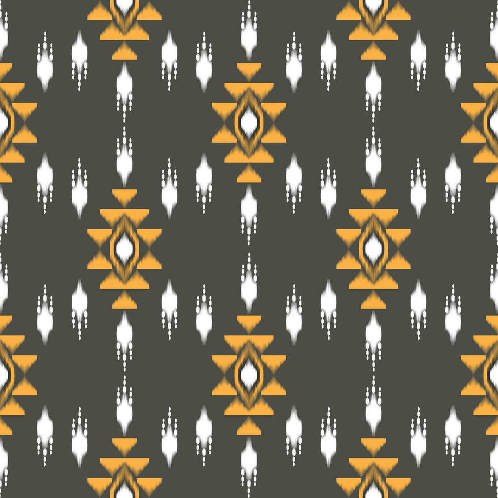 Seamless fabric pattern with traditional ornaments Design for backgrounds, carpets, wallpapers, clothes, wraps, batik, fabrics. vector