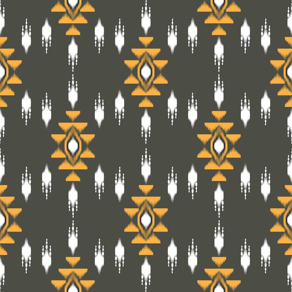 Seamless fabric pattern with traditional ornaments Design for backgrounds, carpets, wallpapers, clothes, wraps, batik, fabrics. vector